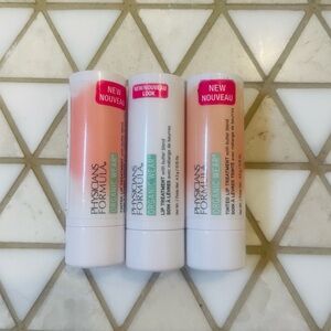 BUNDLE (3) Physicians Formula Organic Wear Lip Treatment Set Neutral/Tinted